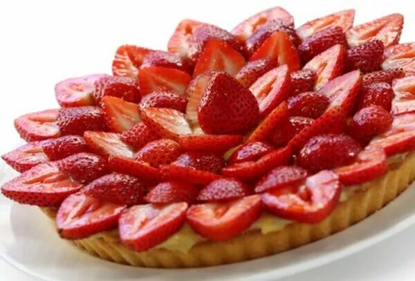 Tartes aux fraises pour 10